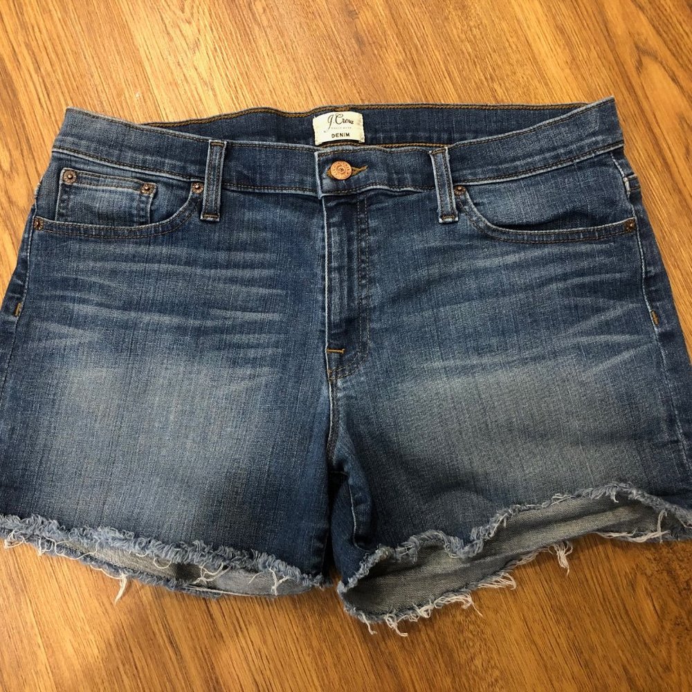 J Crew Denim Cutoff Shorts
